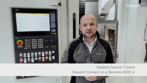 Gleason Connect on a Siemens 840D sl