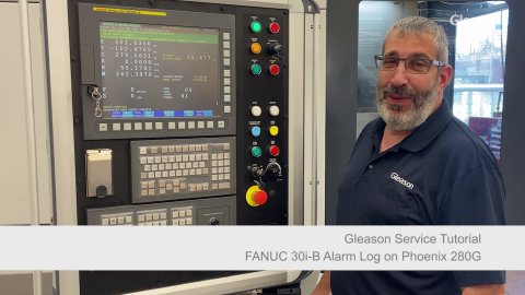 How to Store Alarm Log from FANUC 30i B Phoenix 280G