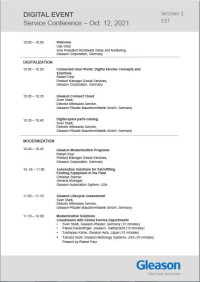 Agenda - Digital Service Conference